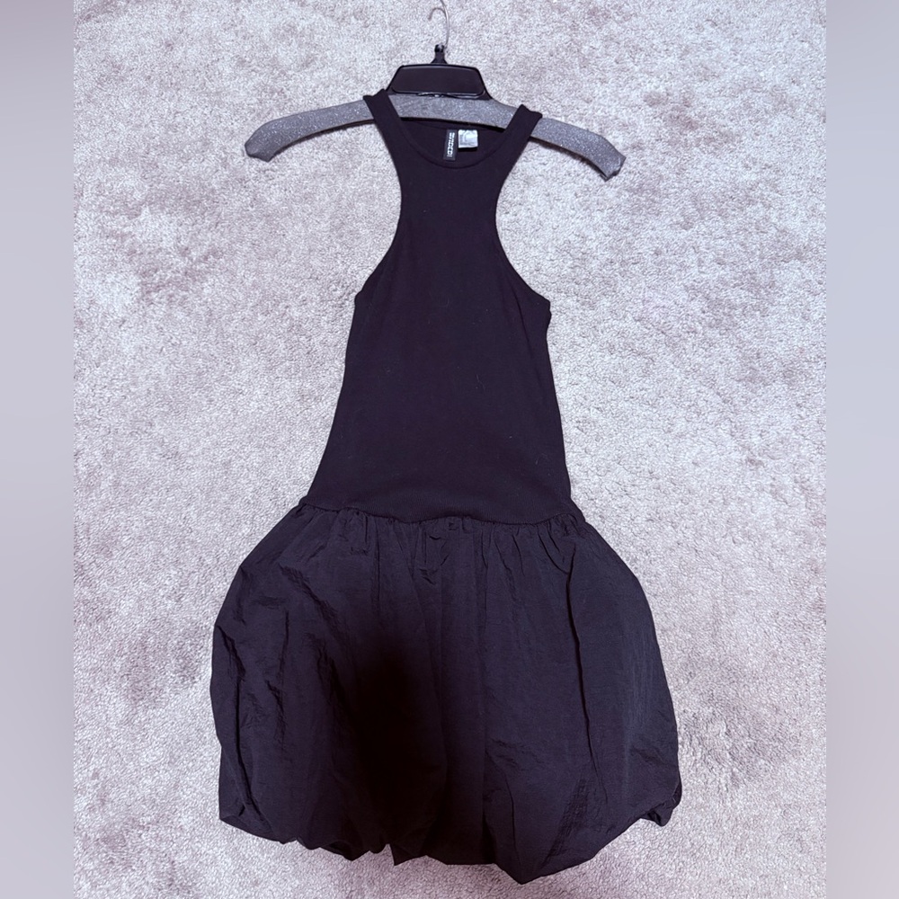 H&M Black Bubble Dress